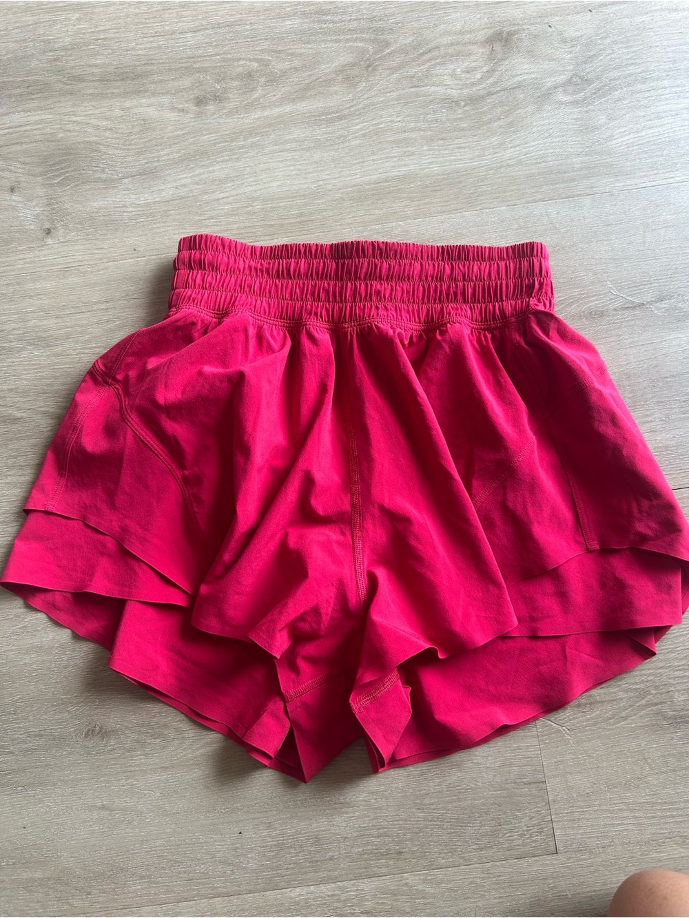 lululemon athletica Vibrant Pink Layered Athletic Shorts